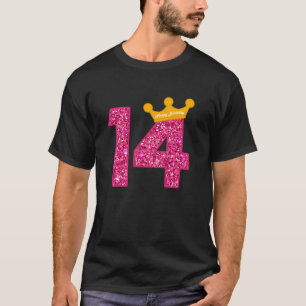 Camiseta Felices Chicas de cumpleaños 14º Fiesta cumpleaños