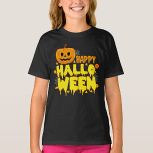 Camiseta Felices Chicas de Halloween