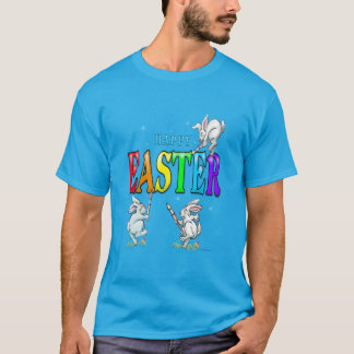 Camiseta Felices conejitas de Pascua