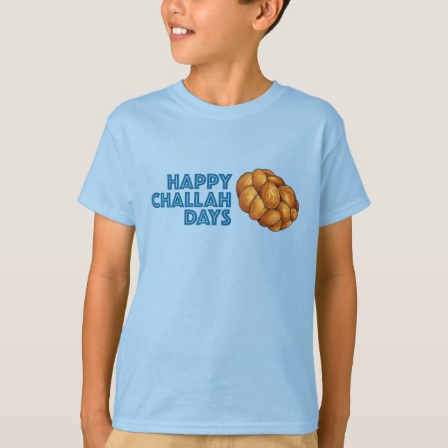 Camiseta Felices Días de Desafío Vacaciones Hanukkah Chanuk (Anverso)