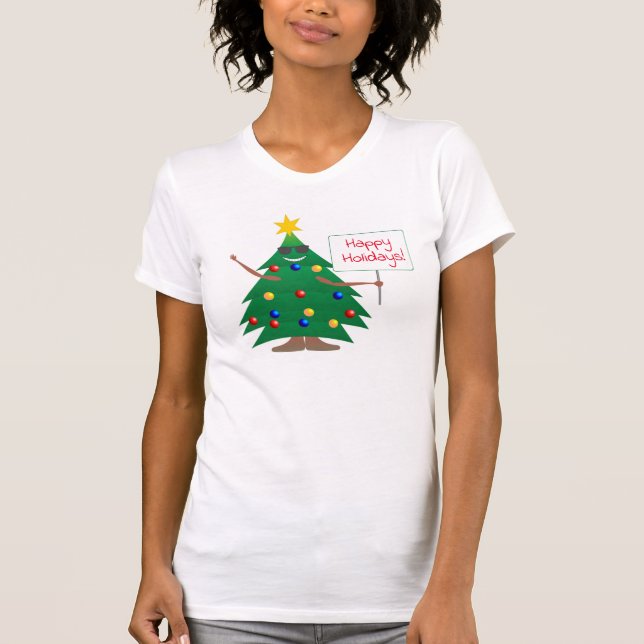 Camiseta Felices Fiestas (Anverso)