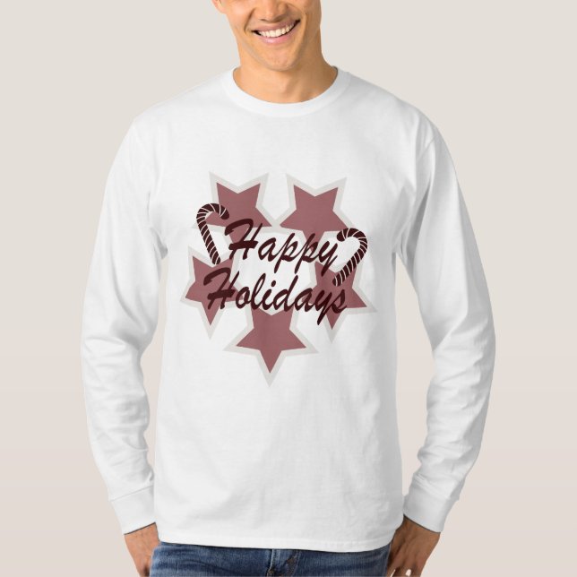 Camiseta Felices fiestas (Anverso)