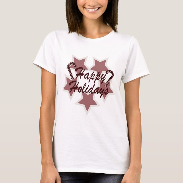 Camiseta Felices fiestas (Anverso)