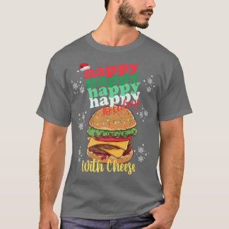 Camiseta Felices Fiestas Con Navidades De Queso Y Che De Co