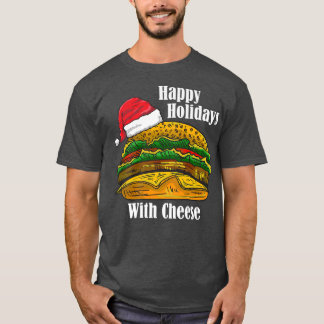 Camiseta Felices Fiestas Con Queso Navidades De Queso