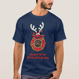 Camiseta Felices Fiestas: El Departamento de Bomberos de St