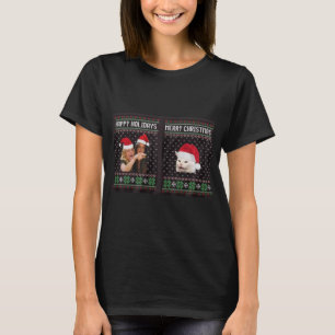 Camiseta Felices Fiestas/Feliz Navidad