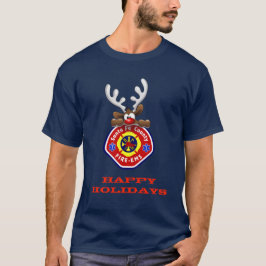 Camiseta Felices Fiestas: Incendios en el Condado de Santa 