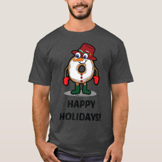Camiseta Felices fiestas Navidades Donut