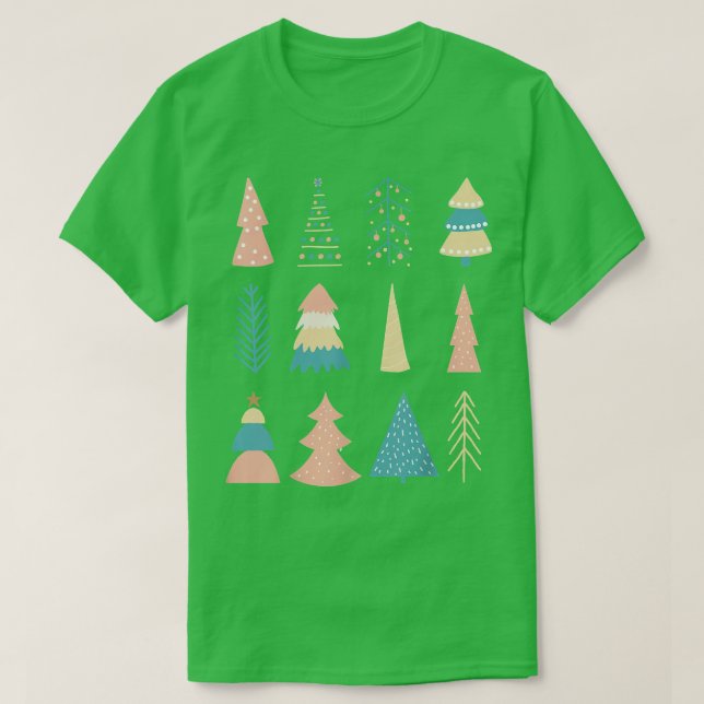 Camiseta Felices fiestas navideñas navideñas navideñas navi (Diseño del anverso)
