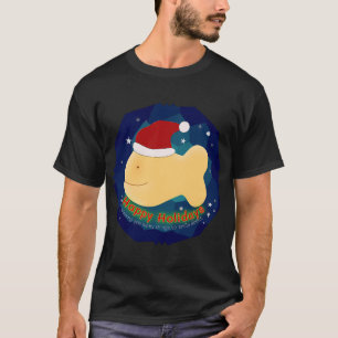 Camiseta Felices Fiestas Santa Goldfish