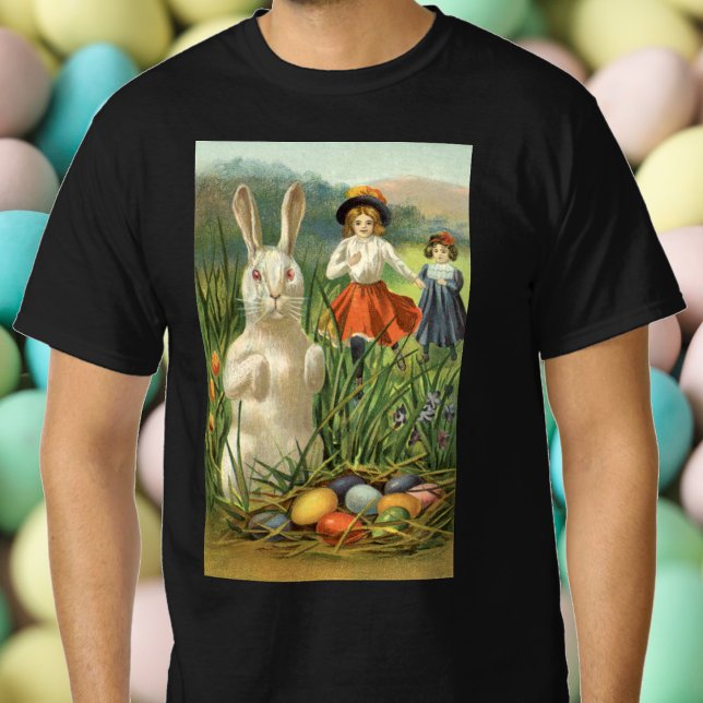 Camiseta Felices fiestas y niños de Pascua (Subido por el creador)