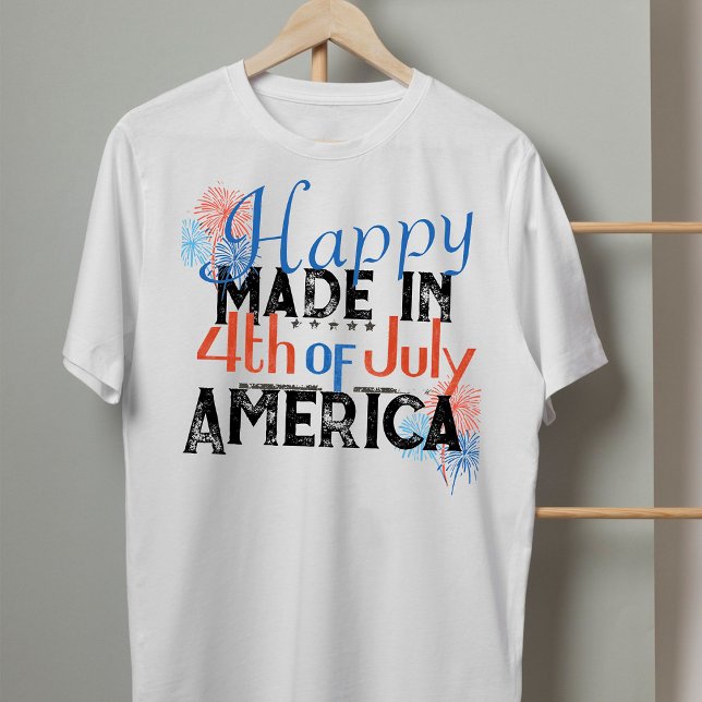 Camiseta Felices fuegos artificiales del 4 de julio de Esta (Subido por el creador)
