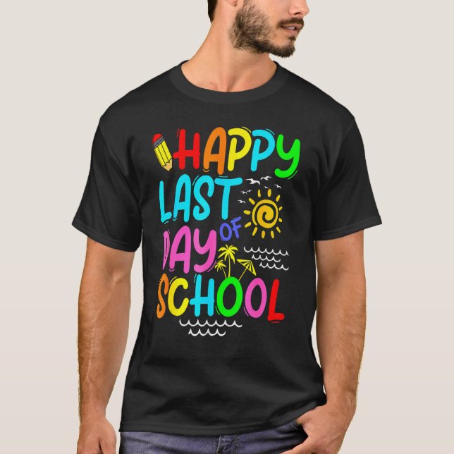 Camiseta Felices Gafas De Sol De Verano De Los Maestros En  (Anverso)