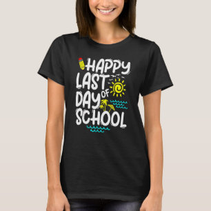 Camiseta Felices Gafas De Sol De Verano De Los Maestros En 