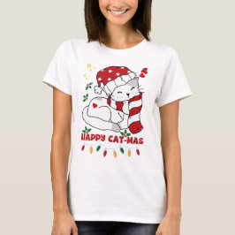 Camiseta Felices gatos-mas