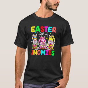Camiseta Felices Gnomes De Pascua Con Huevos De Arejas Cone