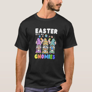 Camiseta Felices Gnomes De Pascua Con Huevos De Arejas Cone