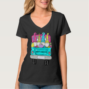 Camiseta Felices Gnomys De Pascua Con Huevo De Oídos Coneji