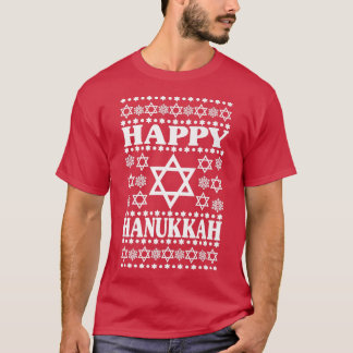 Camiseta Felices Hanukkah Hombres Mujeres Niños, Estrellas 