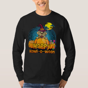 Camiseta Felices Labrador Recuperador Perro Halloween H