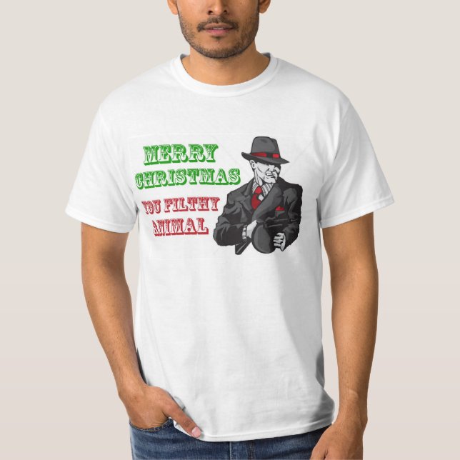Camiseta Felices Navidad (Anverso)