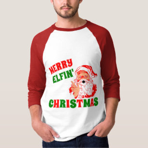 Camiseta Felices Navidad de ELFIN