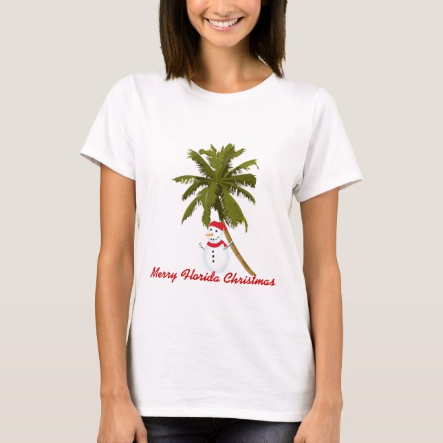 Camiseta Felices Navidad de la Florida (Anverso)