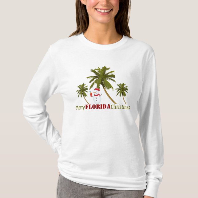 Camiseta Felices Navidad de la Florida (Anverso)