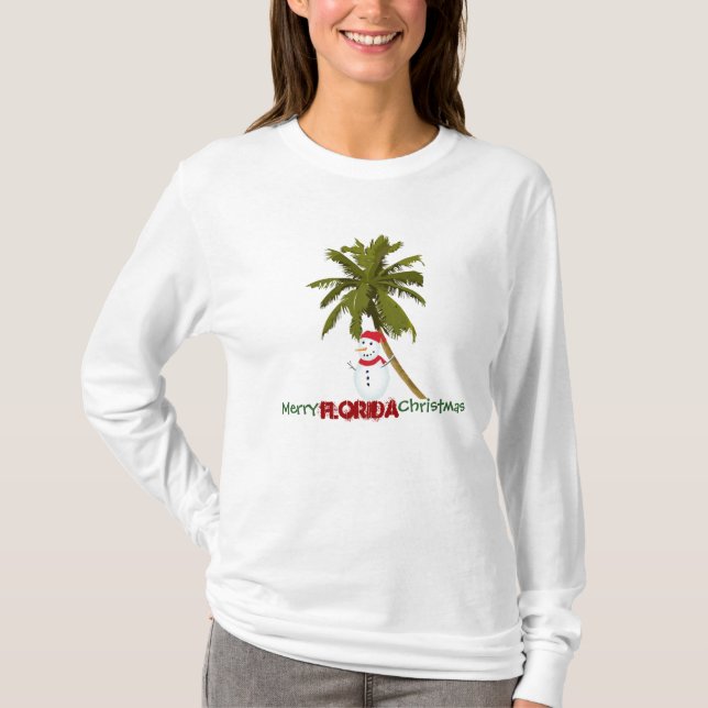 Camiseta Felices Navidad de la Florida (Anverso)