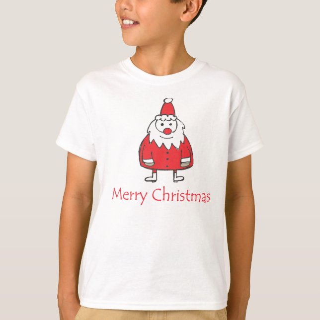 Camiseta Felices Navidad de Santa (Anverso)