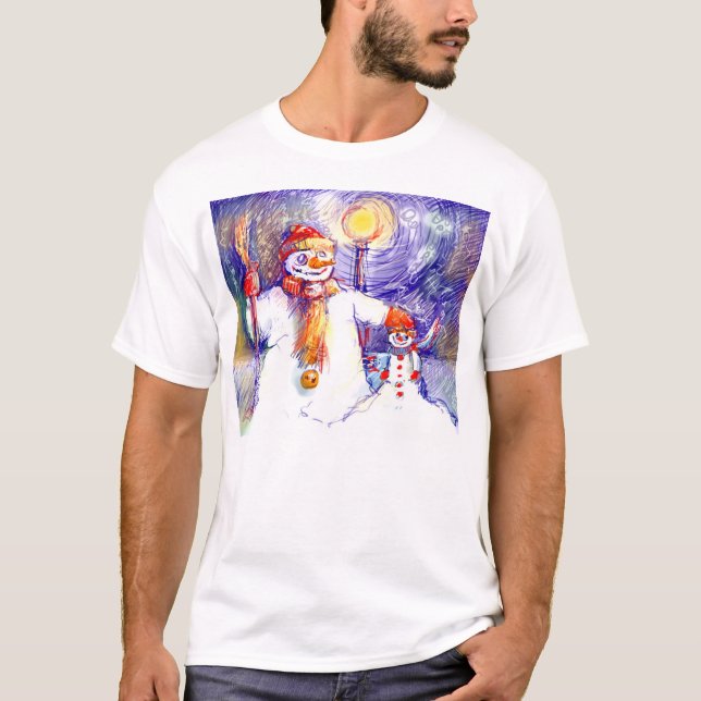 Camiseta Felices Navidad II (Anverso)