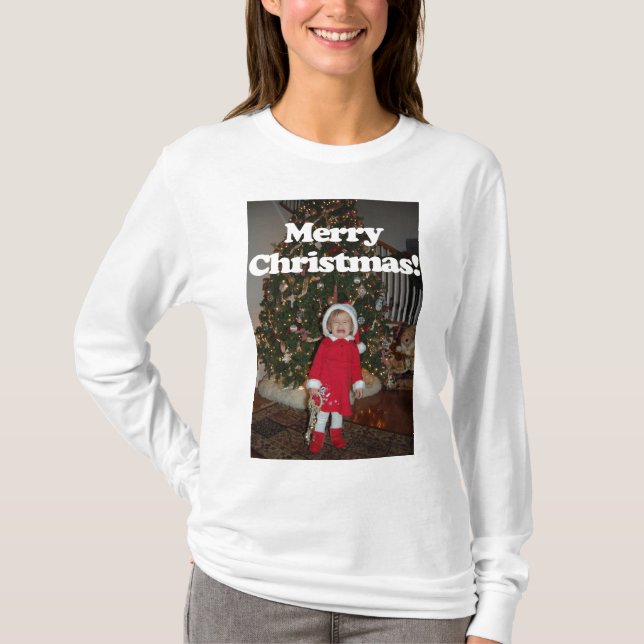 Camiseta Felices Navidad irritables (Anverso)