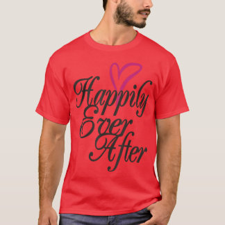 Camiseta Felices para SiempreBoda Novia Novio Luna de Miel