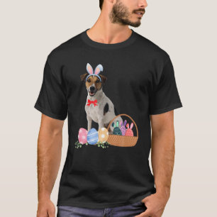 Camiseta Felices Pascuas Hermes de Perro Huevos Cesta Hombr