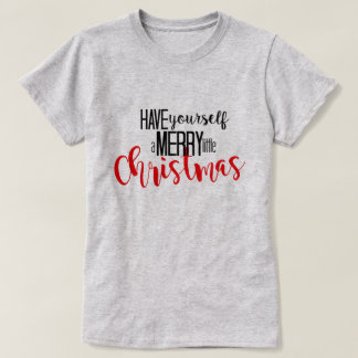 Camiseta Felices pequeños Navidad