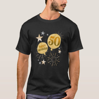 Camiseta Felices Regalos De Cumpleaños De 50 Años