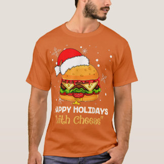 Camiseta Felices vacaciones con los Navidades de camisas de