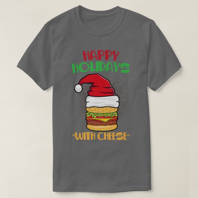 Camiseta Felices vacaciones con los Navidades de queso Navi (Diseño del anverso)