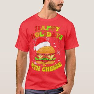 Camiseta Felices vacaciones con los Navidades quesos divert