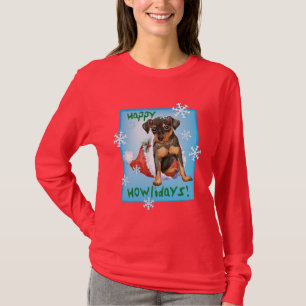 Camiseta Felices vacaciones Min Pin