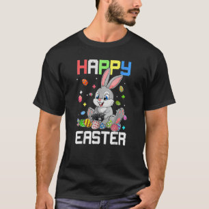 Camiseta Felices Videojuegos De Huevos De La Semana Santa N