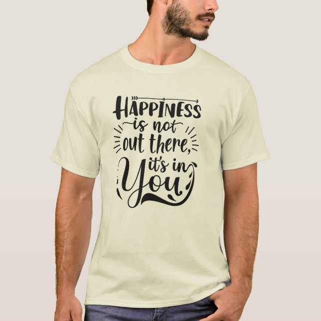 Camiseta Felicidad (Anverso)