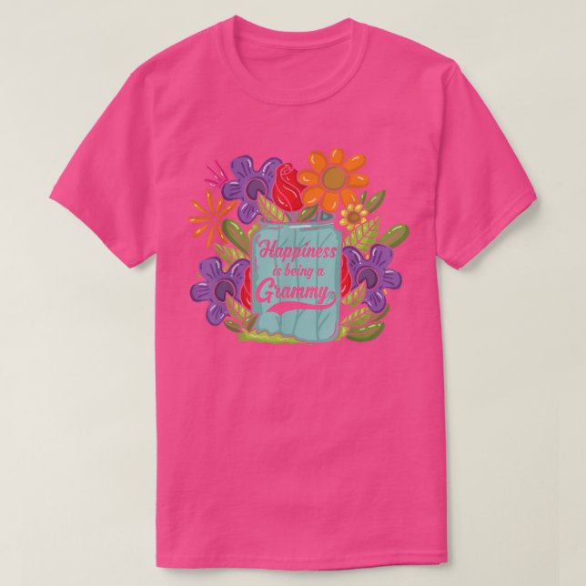 Camiseta Felicidad Abuela Gardener Abuela Gardener  (Diseño del anverso)