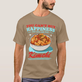Camiseta Felicidad de Kimchi Comida Coreana Amigo Kimchi