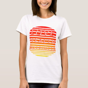 Camiseta felicidad de salud de amor