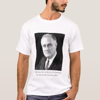 Camiseta Felicidad del FDR la "miente en la alegría del