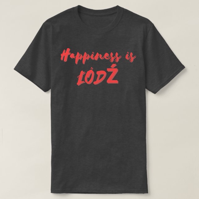 Camiseta Felicidad es d (Diseño del anverso)