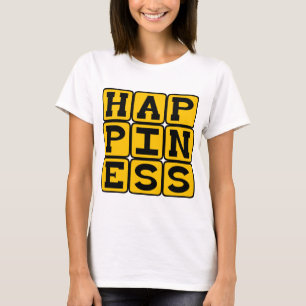 Camiseta Felicidad, Motivacional