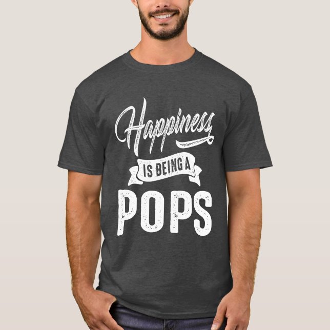 Camiseta Felicidad Pops Gift (Anverso)